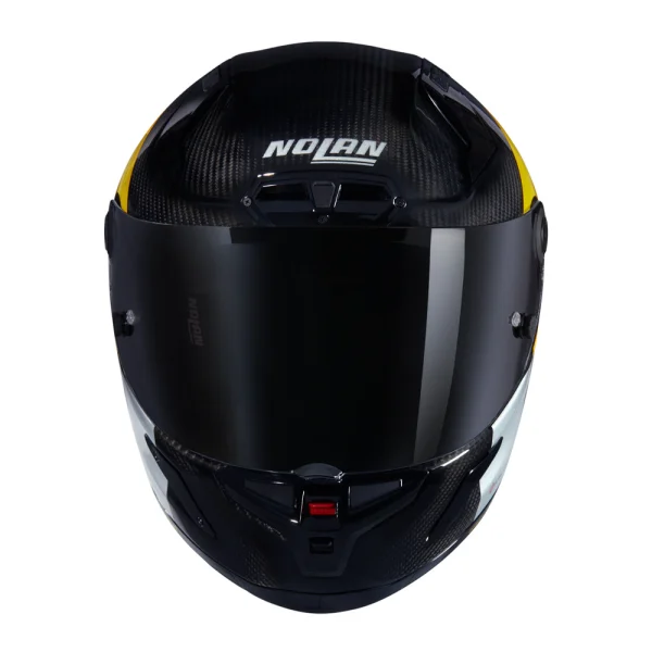 Nolan X-804 RS Ultra Carbon Combo Gara Helmet Black/Ochre