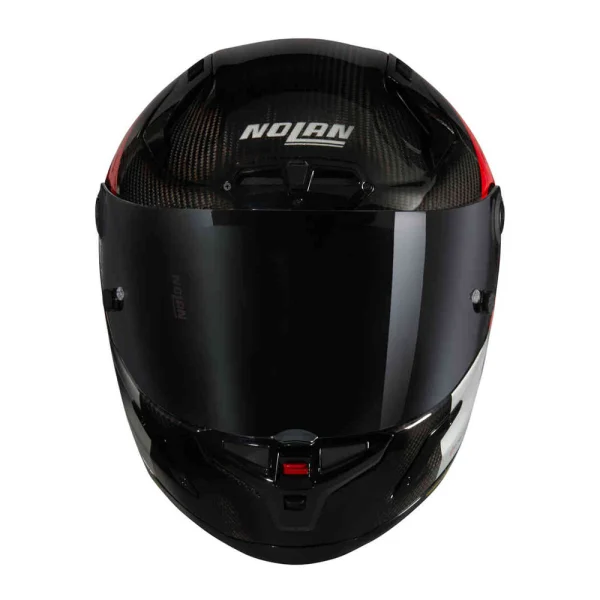 Nolan X-804 RS Ultra Carbon Combo Gara Helmet Black/Red