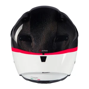 Nolan X-804 RS Ultra Carbon D.O.C. Helmet Black/White, Motoee.com