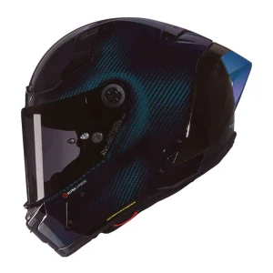 Nolan X-804 RS Ultra Carbon Liquido Helmet Blue, Motoee.com