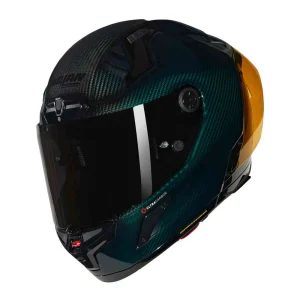 Nolan X-804 RS Ultra Carbon Liquido Helmet Green