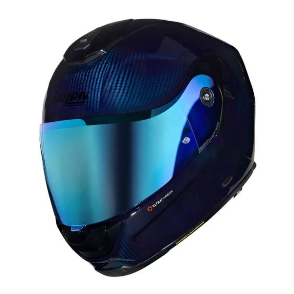 Nolan X-903 Ultra Carbon Liquido N-Com Helmet Blue