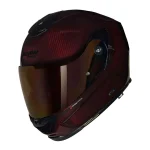 Nolan X-903 Ultra Carbon Liquido N-Com Helmet Red