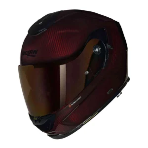Nolan X-903 Ultra Carbon Liquido N-Com Helmet Red