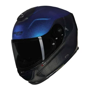 Nolan X-903 Ultra Carbon Verniciatura Speciale N-Com Helmet Black/Blue