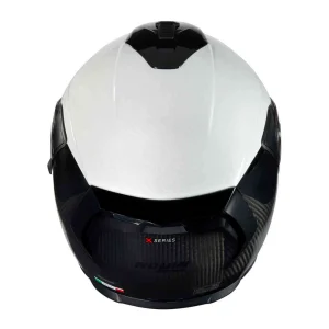 Nolan X-903 Ultra Carbon Verniciatura Speciale N-Com Helmet Black/Pearl, Motoee.com