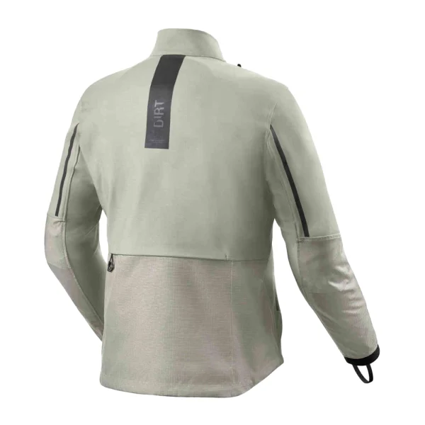 Revit Surface Waterproof Motorcycle Textile Jacket Light Grey