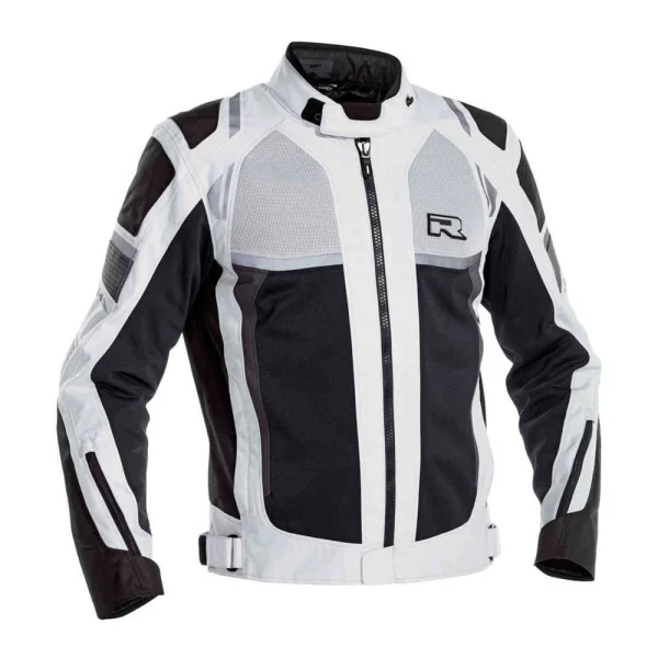 Richa Airstorm Waterproof Textile Jacket Light Grey/Black