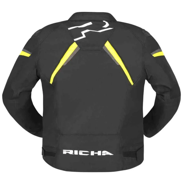 Richa Gotham 3 Waterproof Textile Jacket Black/Yellow