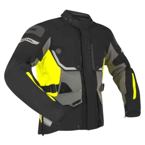 Richa Infinity 3 Pro Waterproof Textile Jacket Black/Grey/Fluo