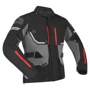 Richa Infinity 3 Pro Waterproof Textile Jacket Black/Grey/Red