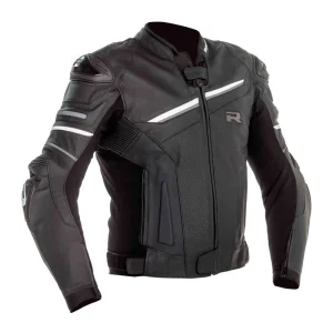 Richa Mugello 2 Perforated Leather Jacket Black/White