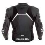 Richa Mugello 2 Perforated Leather Jacket Black/White