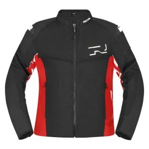 Richa Stradale Mesh Textile Jacket Black/Red, Motoee.com