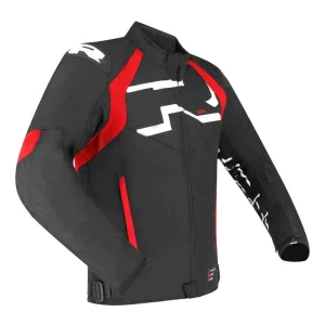 Richa Stradale Tex Waterproof Textile Jacket Black/Red/White