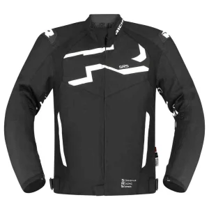 Richa Stradale Tex Waterproof Textile Jacket Black/White, Motoee.com