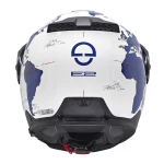 Schuberth E2 Atlas kiiver valge/sinine