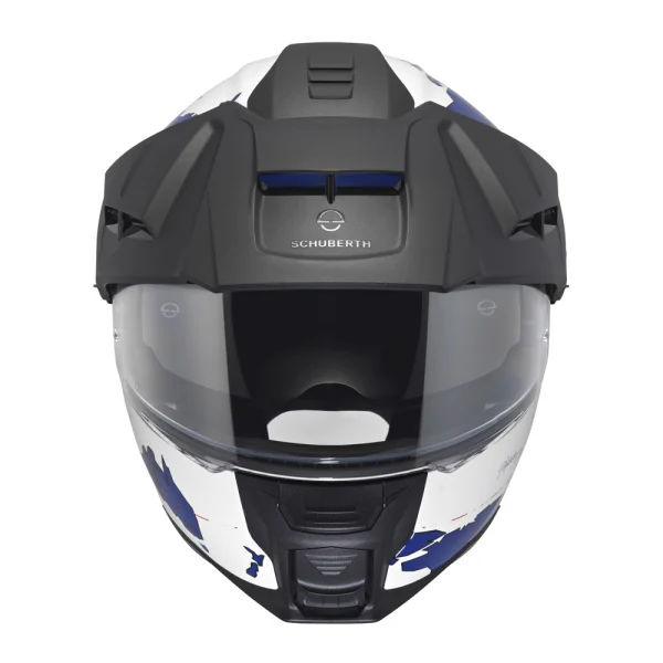 Schuberth E2 Atlas kiiver valge/sinine