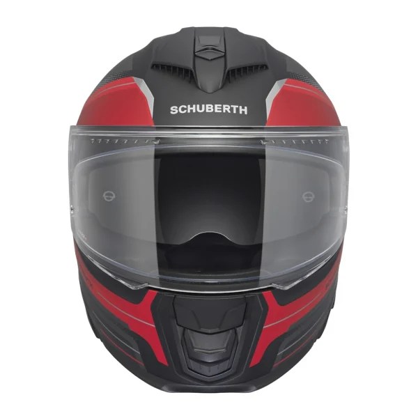 Schuberth S3 Apex Helmet Matte Anthracite/Black/Red