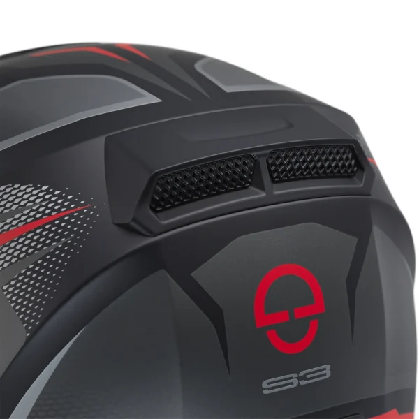 Schuberth S3 Apex Helmet Matte Anthracite/Black/Red