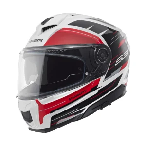 Schuberth S3 Apex Helmet White/Red/Black