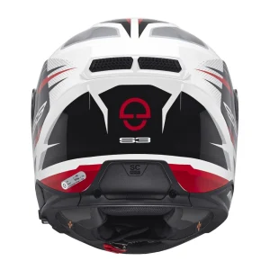 Schuberth S3 Apex Helmet White/Red/Black, Motoee.com