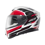 Schuberth S3 Apex Helmet White/Red/Black