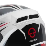 Schuberth S3 Apex Helmet White/Red/Black