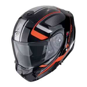 Scorpion EXO-930 Evo Ardens Helmet Black/Silver/Red