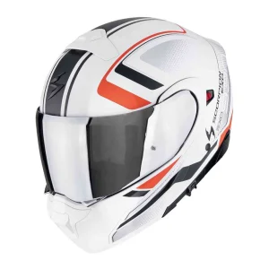 Scorpion EXO-930 Evo Ardens Helmet Matte White/Black/Red