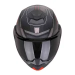 Scorpion EXO-Tech Evo Conquer Helmet Matte Black/Red