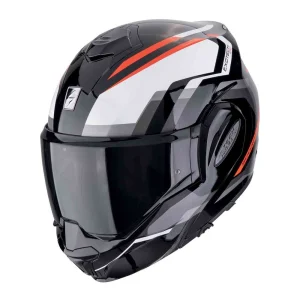 Scorpion EXO-Tech Evo Furio Helmet Black/Grey/Red