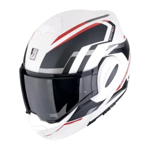 Scorpion EXO-Tech Evo Furio Helmet Matte White/Black/Red