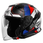 Shoei J-Cruise 3 Whizzy Helmet Black/White/Red/Blue