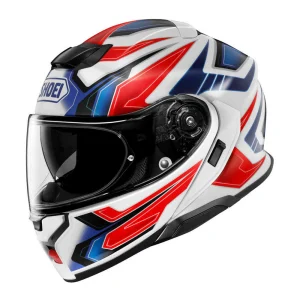 Shoei Neotec 3 Anthem Helmet White/Red/Blue