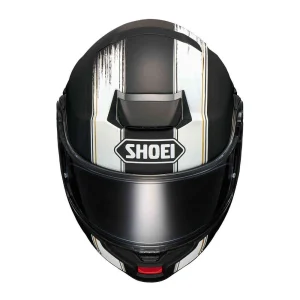 Shoei Neotec 3 Satori Helmet White/Black/Red, Motoee.com