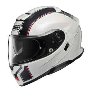 Shoei Neotec 3 Satori Helmet White/Black/Red