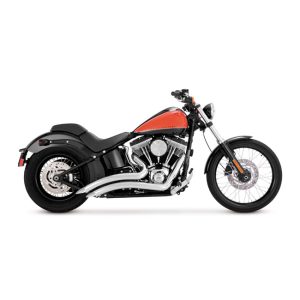 Vance & Hines 2-1/2" Big Radius 2-2 Exhaust Chrome 86-17 Softail, Motoee.com