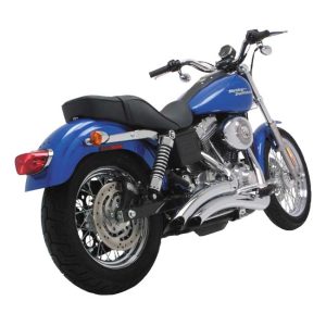 Vance & Hines 2-1/2" Big Radius 2-2 Exhaust Chrome 91-05 Dyna