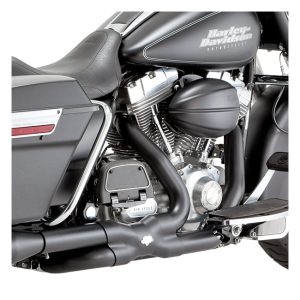 Vance & Hines Power Dual Crossover Head Pipes Black 95-16 FLT/Touring, Motoee.com