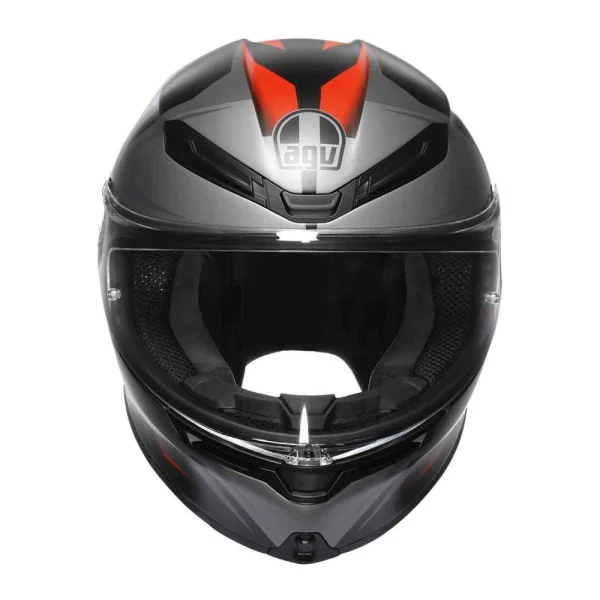 AGV K6 S Karve Helmet Matte Black/Grey/Red