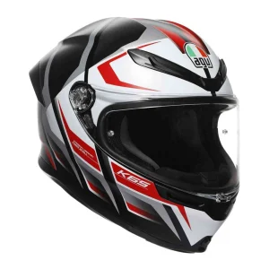 AGV K6 S Karve Helmet Matte Black/Red/White