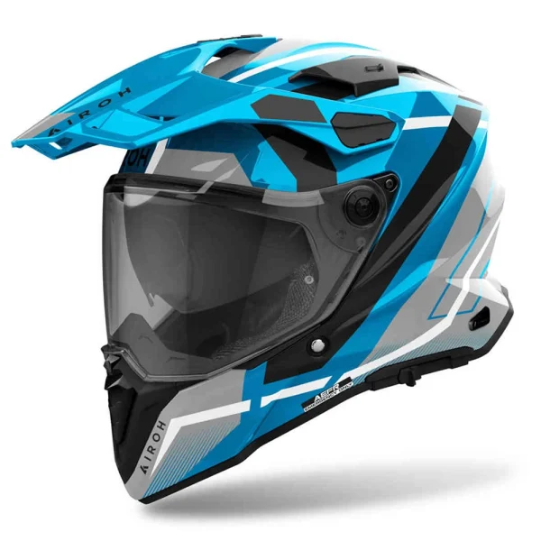 Airoh Commander 2 Mavick MX Helmet Black/Grey/Blue