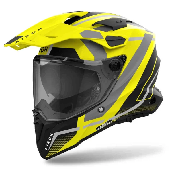 Airoh Commander 2 Mavick MX Helmet Black/Grey/Yellow