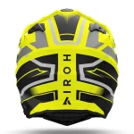 Airoh Commander 2 Mavick MX Helmet Black/Grey/Yellow