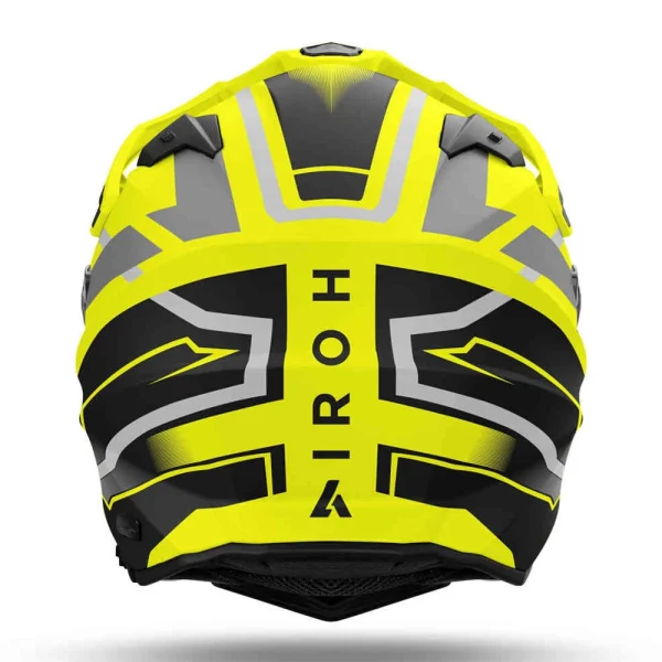 Airoh Commander 2 Mavick MX Helmet Black/Grey/Yellow