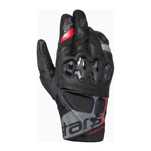 Alpinestars Belize V3 Drystar Waterproof Gloves Black/Grey/Red