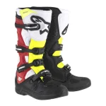 Alpinestars Tech 5 MX Boots Black/White/Red/Yellow