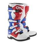 Alpinestars Tech 5 MX Boots White/Red/Blue