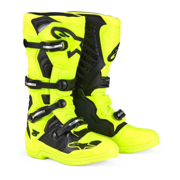 Alpinestars Tech 5 MX Boots Yellow/Fluo